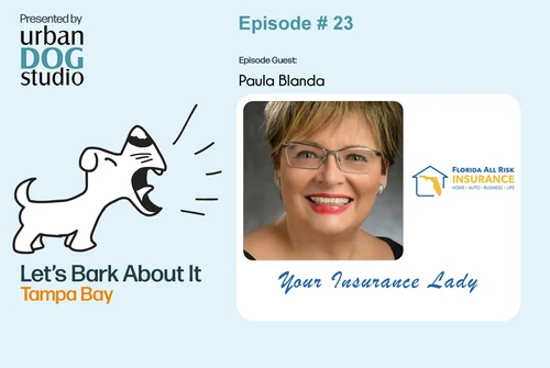 Veterinarian examining a dog